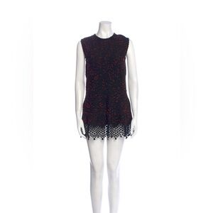 Lela Rose Textured Shift Dress